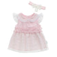 Robe rose à volants et motif floral - Andywawa - Image 2
