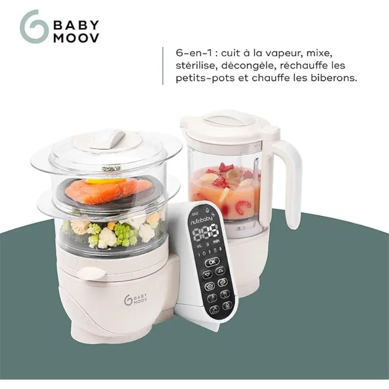 Robot cuiseur nutribaby (+) mineral beige babymoov - Image 2