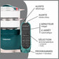 Robot de couture Nutribaby (+) Opal Green Babymoov - Image 5
