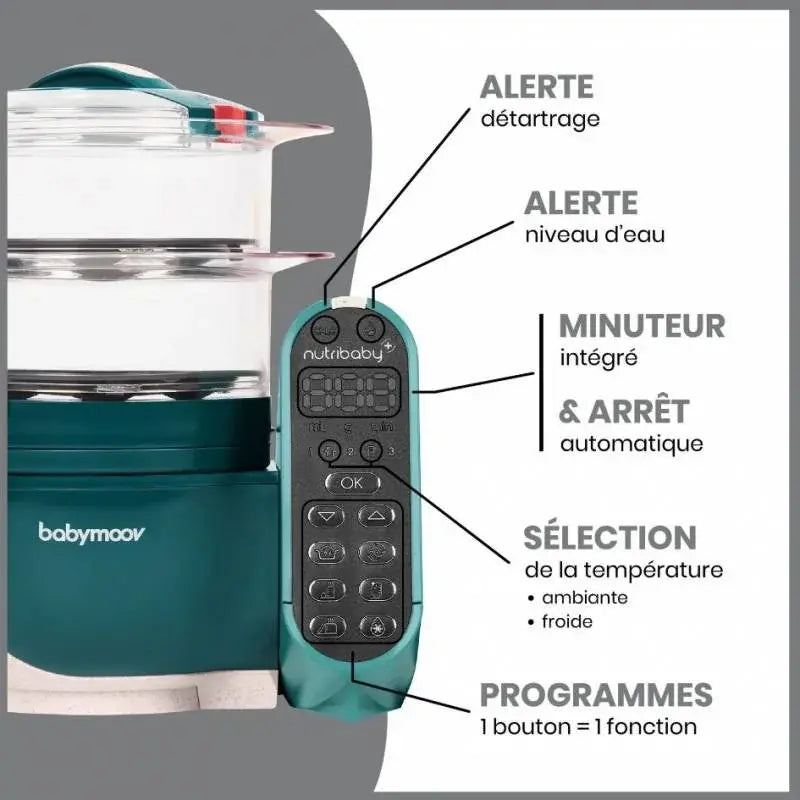 Robot de couture Nutribaby (+) Opal Green Babymoov - Image 5