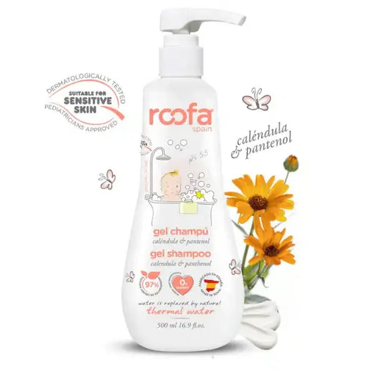 Roofa Syndet Shampoing Gel Calendula et Panthénol 500 ml - Image 1