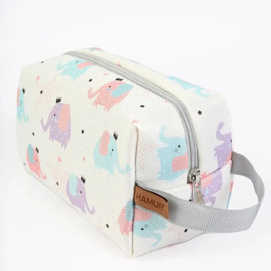 rousse de soin multi-usages pour vêtements de bébé – motif éléphant - Image 1