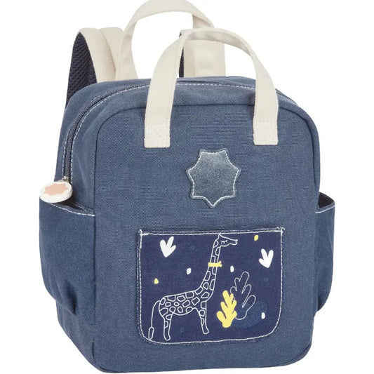 Sac à dos enfant Bleu - BADABULLE - Image 1
