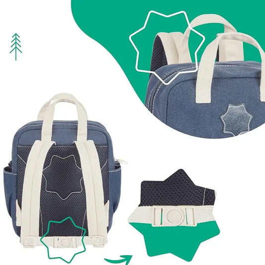 Sac à dos enfant Bleu - BADABULLE - Image 3
