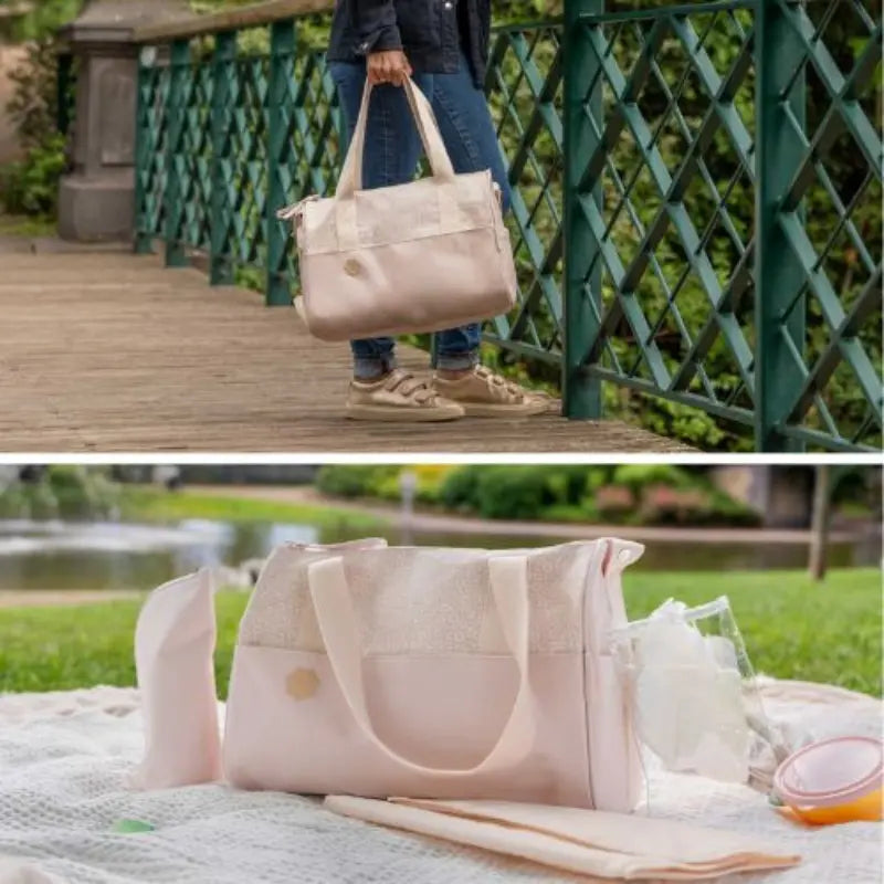 Sac à langer Pocketstyle - Crème - BABYMOOV - Image 5