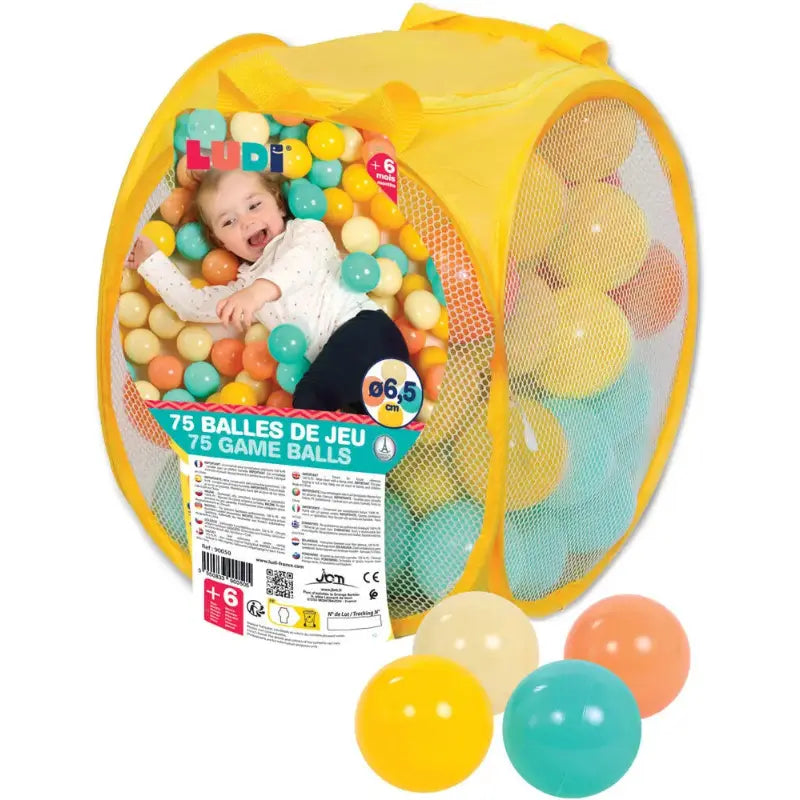 Sac pop-up et 75 balles multicolores - Image 4