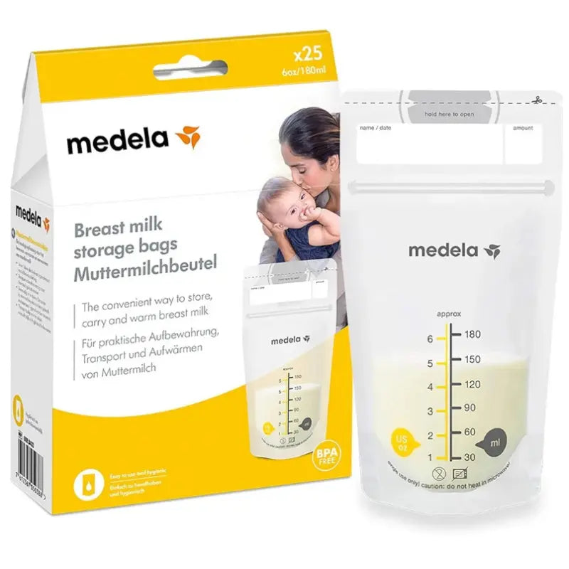 Sachets Conservation de Lait Maternel Medela – 25 unités - Image 1