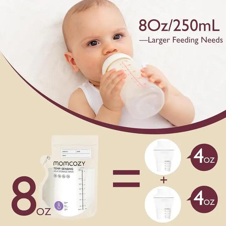 Sachets de conservation de lait maternel Momcozy - Image 4