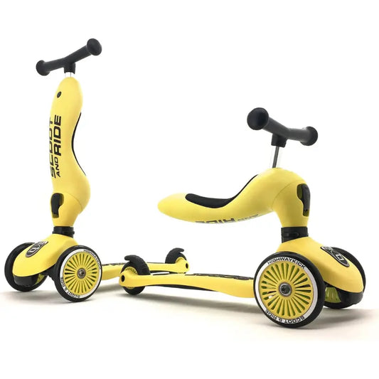 SCOOT AND RIDE – TROTTINETTE HIGHWAYKICK 1 – Citron - Image 1