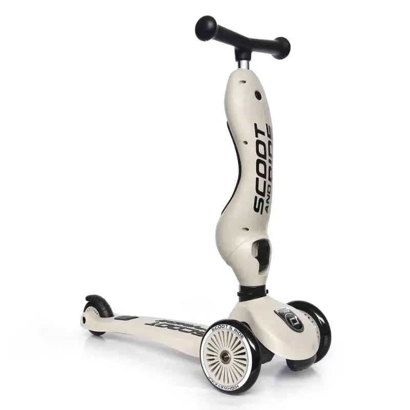 SCOOT AND RIDE – TROTTINETTE HIGHWAYKICK 1 – Ecru beige - Image 3