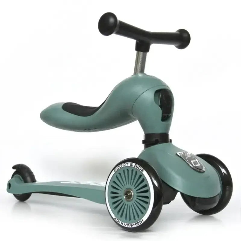 SCOOT AND RIDE – TROTTINETTE HIGHWAYKICK 1 – Vert Forêt - Image 3