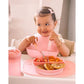 Set de 2 Bavoirs en Silicone Twistshake - Rose et Violet - Image 3