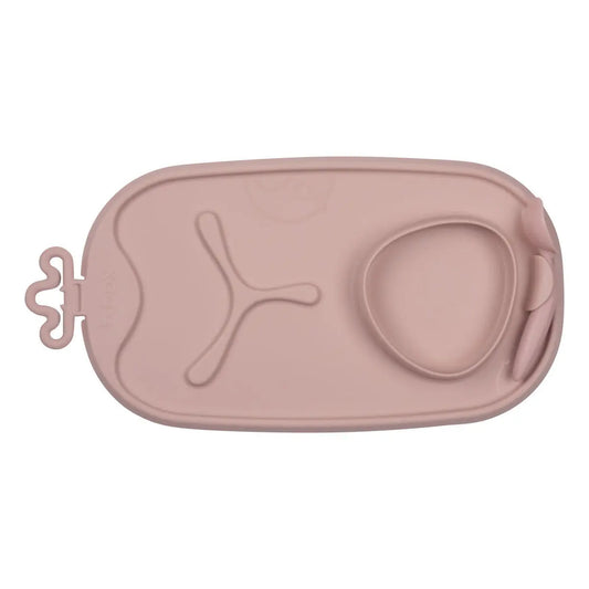 Set de Table Silicone Roll + Go b.box - ocean - blush - Image 1