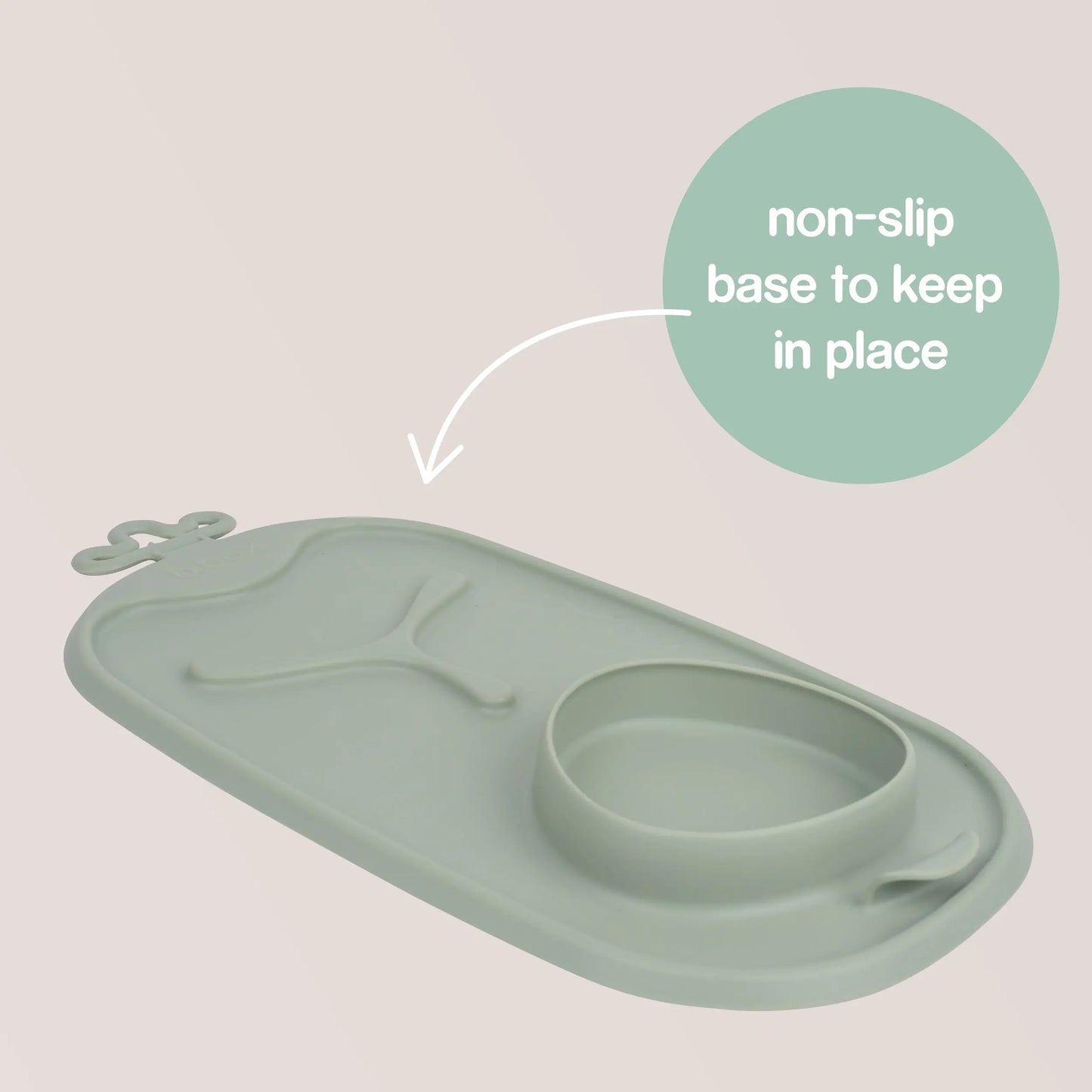 Set de Table Silicone Roll + Go b.box - ocean - sage - Image 5