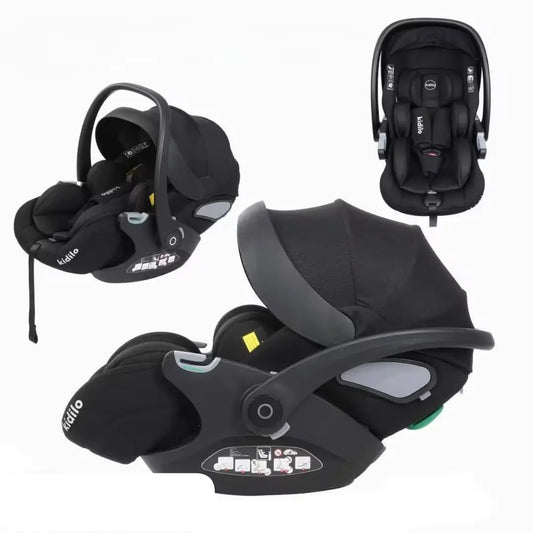 Siège Auto Bébé Kidilo KBH602 Noir - Image 1