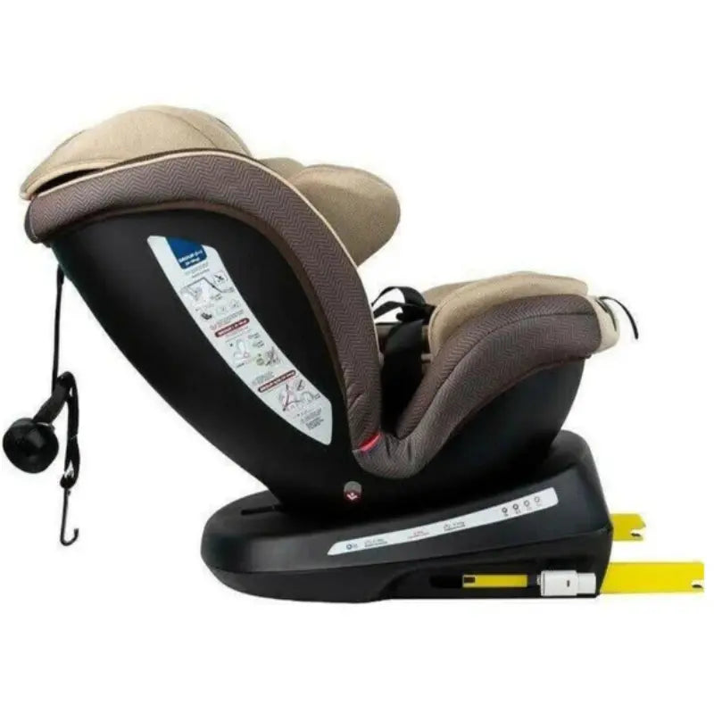 Siège Auto Bébé Murphy Isofix 360° Kidilo – Sécurité et Confort – Kaki - Image 4