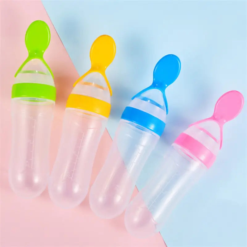 Silicone Biberon A Cuillère Transition De L’Alimentation - Image 2