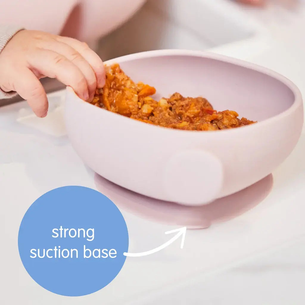 Silicone Bowl + Lid - sage - Image 3