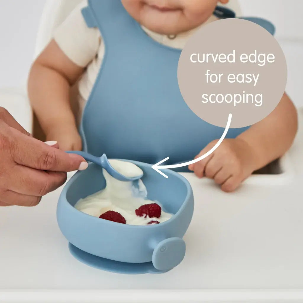 Silicone Bowl + Lid - sage - Image 4