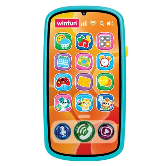 Smartphone Interactif Chatter  et Play – Jouet d’Éveil Musical pour Bébé - Image 1