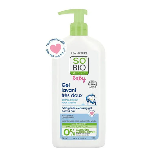 So Bio Baby Gel Lavant Très Doux 500Ml - Image 1