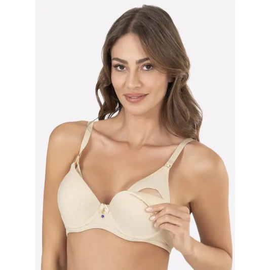Soutien-gorge rembourré Nbb 3628 - Beige - Image 1