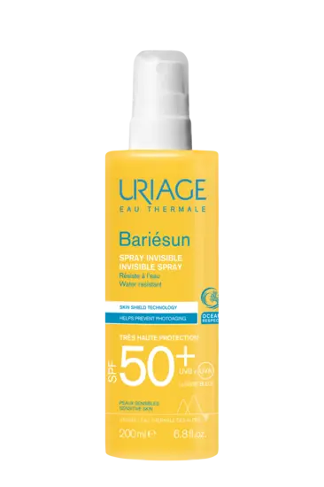 Spray Solaire Invisible SPF50+ Uriage Non Parfumé - Image 1