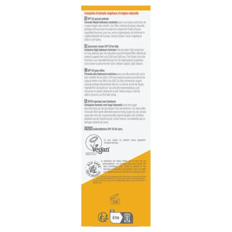 SPRAY SOLAIRE SPF50 Kids 90ml – bioregena - Image 5