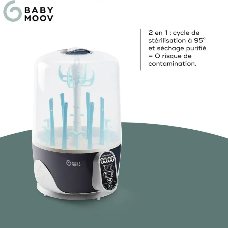 Stérilisateur et sèche-biberon Turbo Pure - Babymoov - Image 2