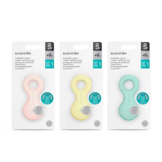 Suavinex, Anneau de Dentition en Gomme pour Bébés +0 Mois - Image 3