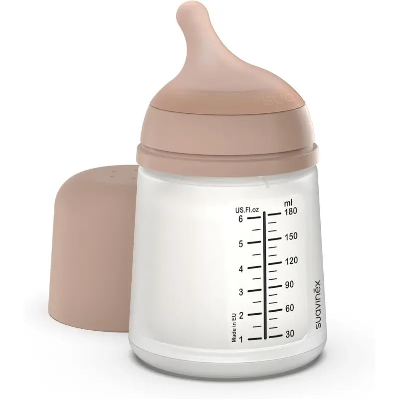 Suavinex, Biberon anti-colique Zero Zero avec tétine spéciale allaitement (A) - Image 1