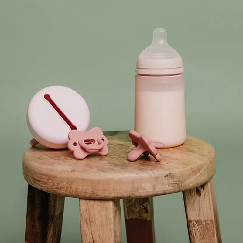 Suavinex Biberon Silicone 240 ml Rose – Débit Moyen - Image 5