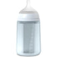 Suavinex Biberon Silicone Colour Essence Bleu Débit moyen 240 ml - Image 2