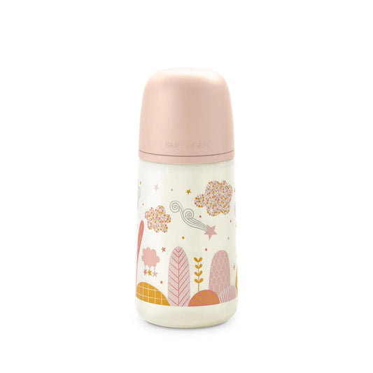 Suavinex Biberon tetine dreams Rose 270 ml - Image 1