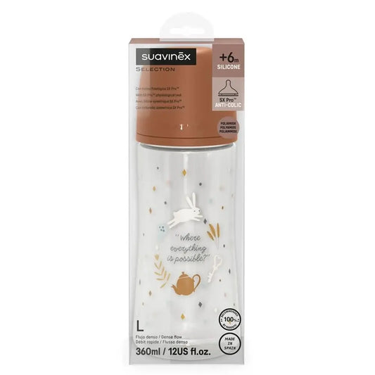 Suavinex Biberon Wonderland Polyamide 360ml - Camel - Image 3