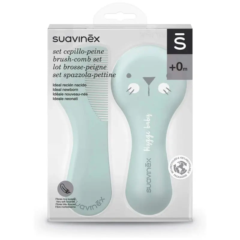 Suavinex Brosse et Peigne - Vert - Image 6