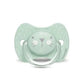 Suavinex Sucette Premium 0-6 mois avec tétine symétrique silicone "Baby lapin" - Vert - Image 1