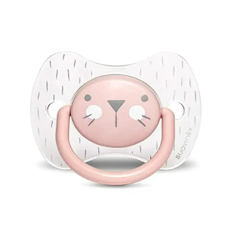 Suavinex Sucette Premium avec Tétine Symétrique en Silicone - 6-18M