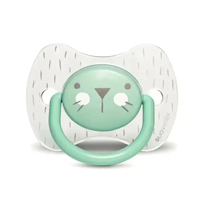 Suavinex Sucette Premium avec Tétine Symétrique en Silicone - 6-18M