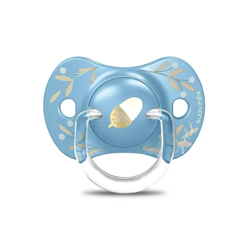 Suavinex Sucette Premium Silicone SX Pro Bleu - Doré - 18M+ - Image 2