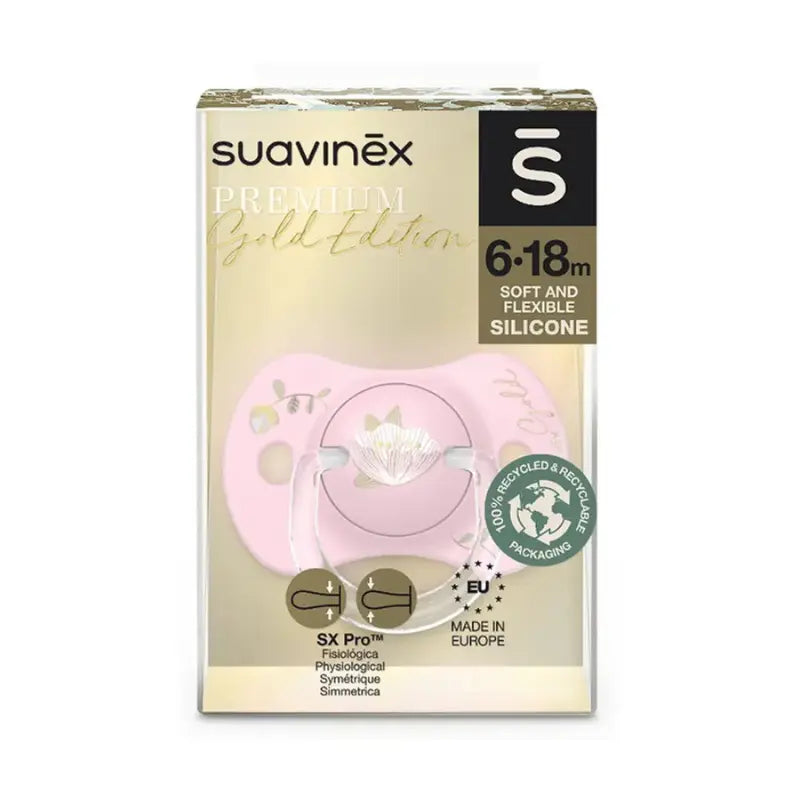 Suavinex Sucette Premium SX Pro Rose - 6-18M - Image 1