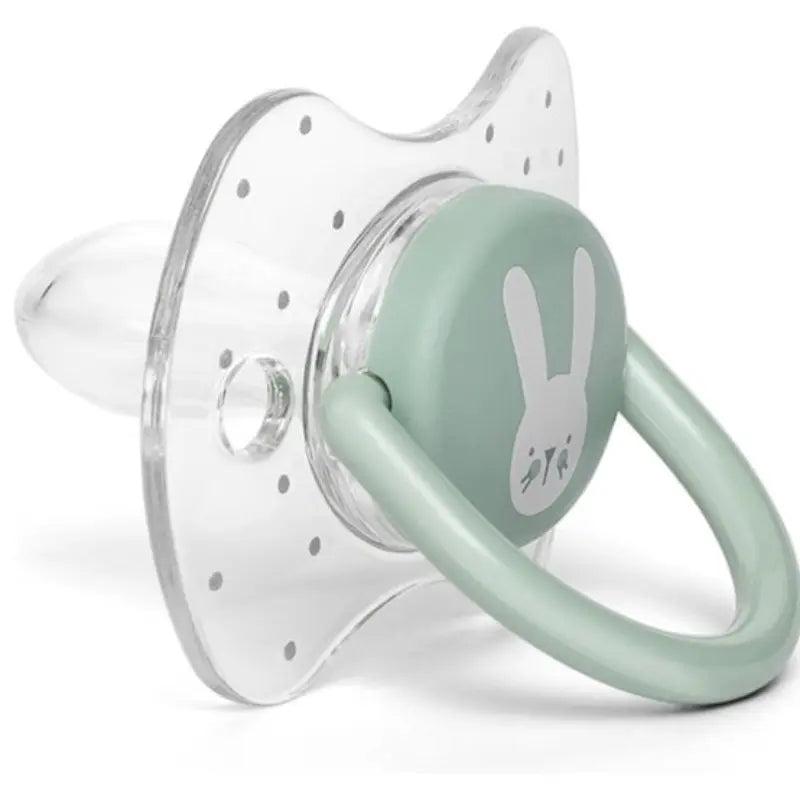 SUAVINEX Sucette Réversible 0-6M - Moustache Vert - Image 1