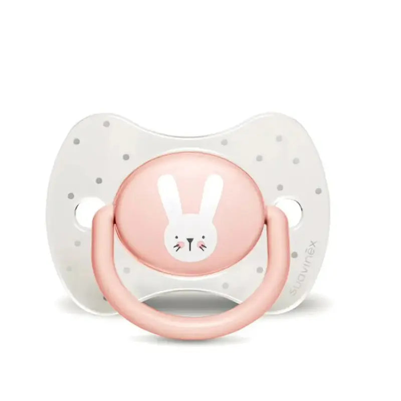 Suavinex sucette réversible lapin rose 0-6m - Image 1