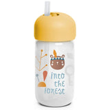 Suavinex Tasse avec paille 340ml - Forêt Jaune - Image 1