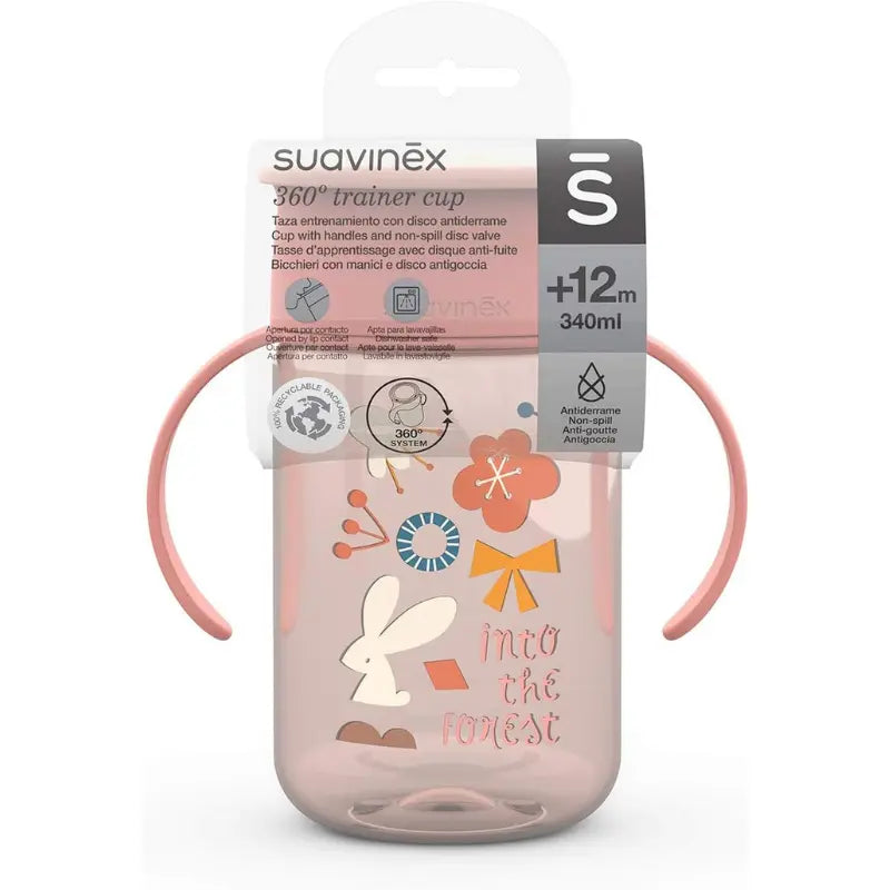 Suavinex Tasse d’apprentissage 360º – Rose - Image 2