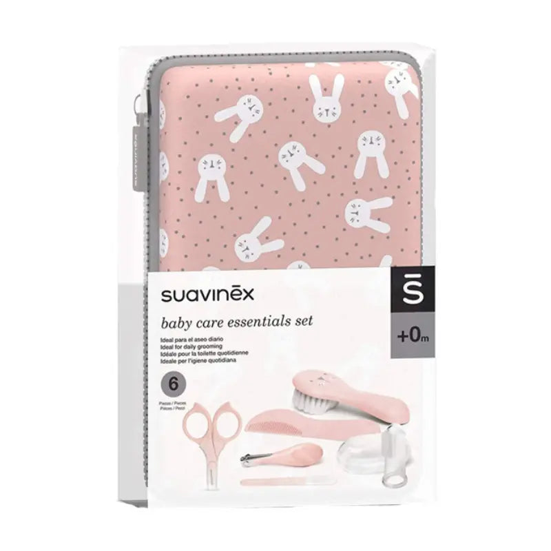 Suavinex Trousse de toilette Hygge  – Rose - Image 1