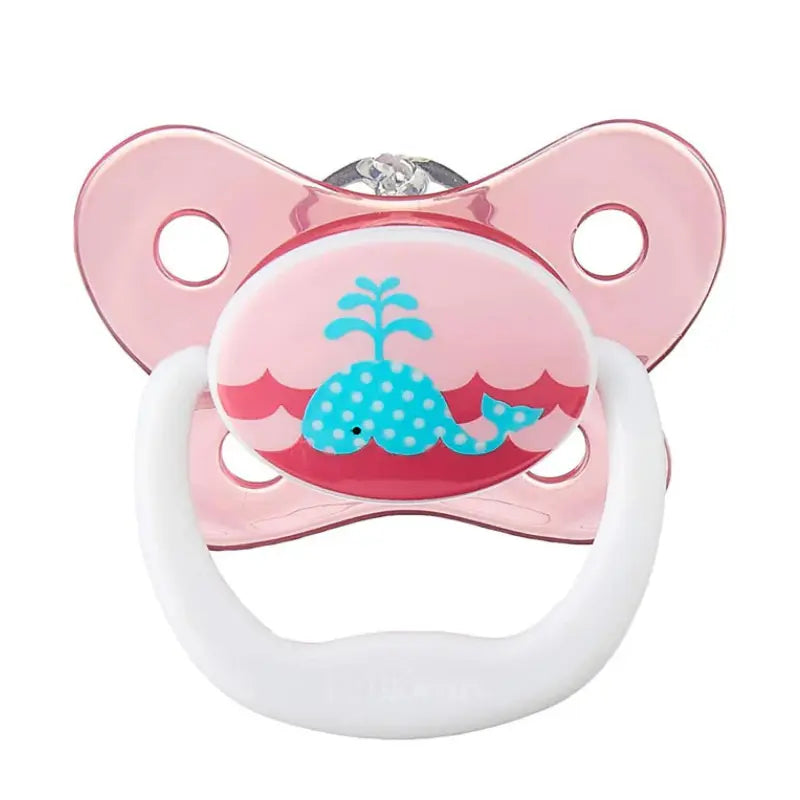 Sucette Dr. Brown's BUTTERFLY SHIELD Stage1 0-6M - Rose - Image 1