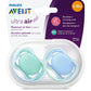 Sucette Philips Avent Ultra Air, 6-18 mois, bleu-vert - Image 1
