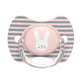 Sucette Premium avec Tétine Symétrique Silicone - 6/18M- Rose - Image 2
