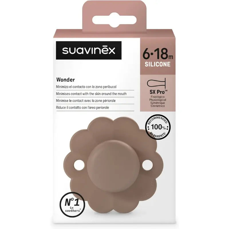 Sucette Wonder SUAVINEX – Raw Umber - Image 3